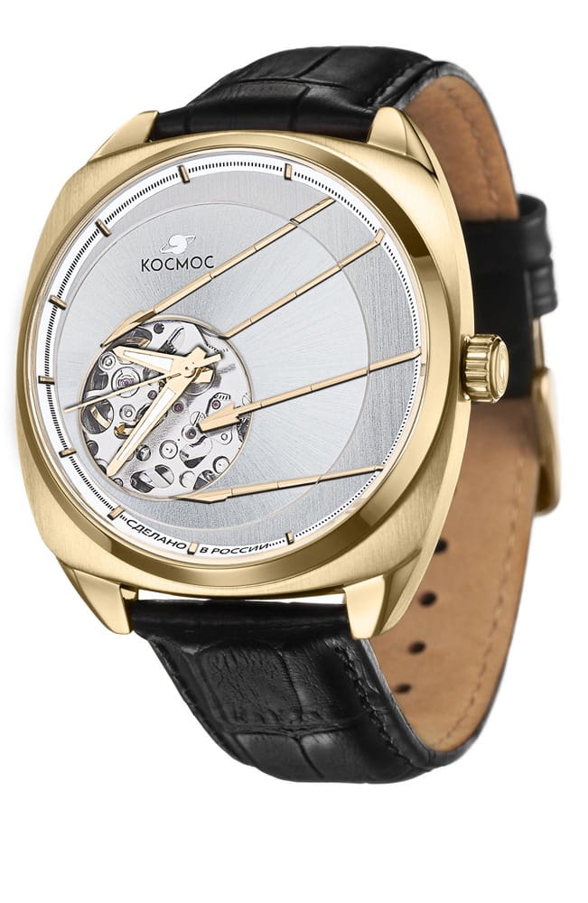 Космос Космос Спутник K 115.21.33 , наручные мужские часы фото под углом